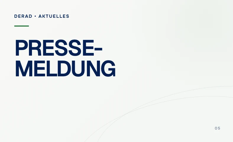 DERAD besorgt nach Beendigung der Zusammenarbeit wegen des entstehenden Sicherheitsrisikos.